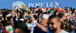 Pope Leo XIV bids farewell to Lebanon with a mass before more than 150,000 faithful