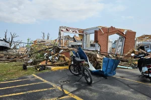 Wisconsin declares a state of emergency after a tornado that devastated communities and left severe damage
