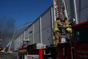 Hilda Sols opposes the reconstruction of the Lineage warehouse in Los Angeles