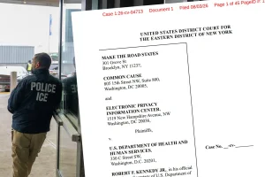 Lawsuit seeks to stop the Trump administration from sharing data with ICE on families who receive social assistance