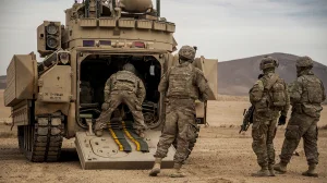 Two US soldiers and a civilian die during ambush in Syria, according to US government